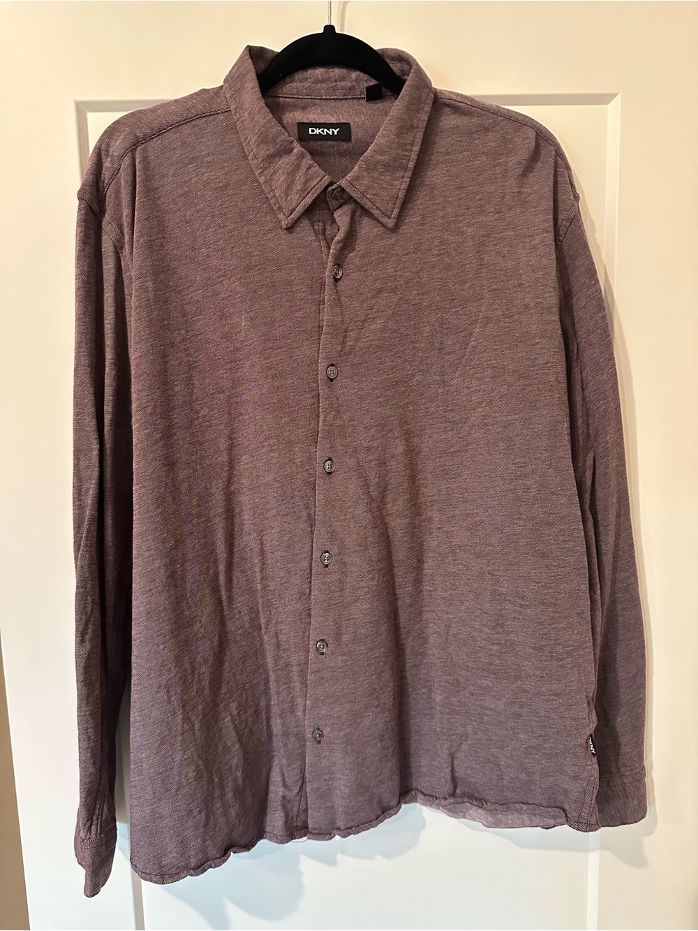 Dkny Men's Button-Down Shirt in Dusty Mauve